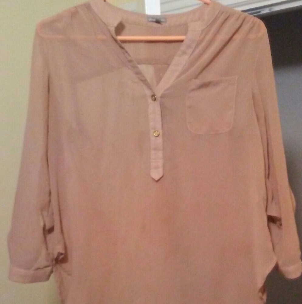 Charlotte Russe Cream Blouse